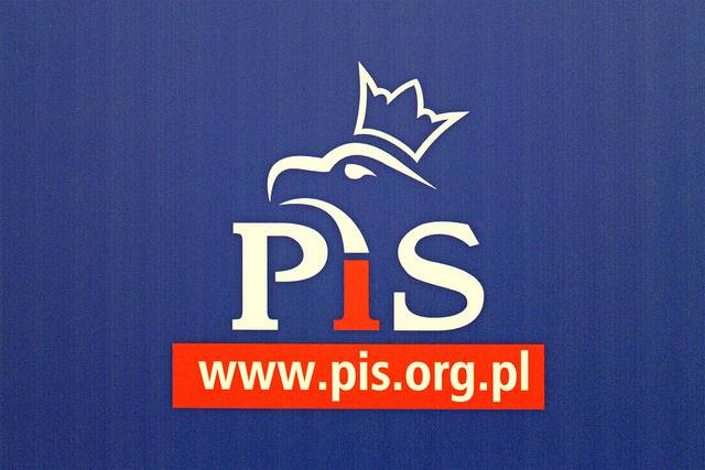 PiS-Logo im Sejm